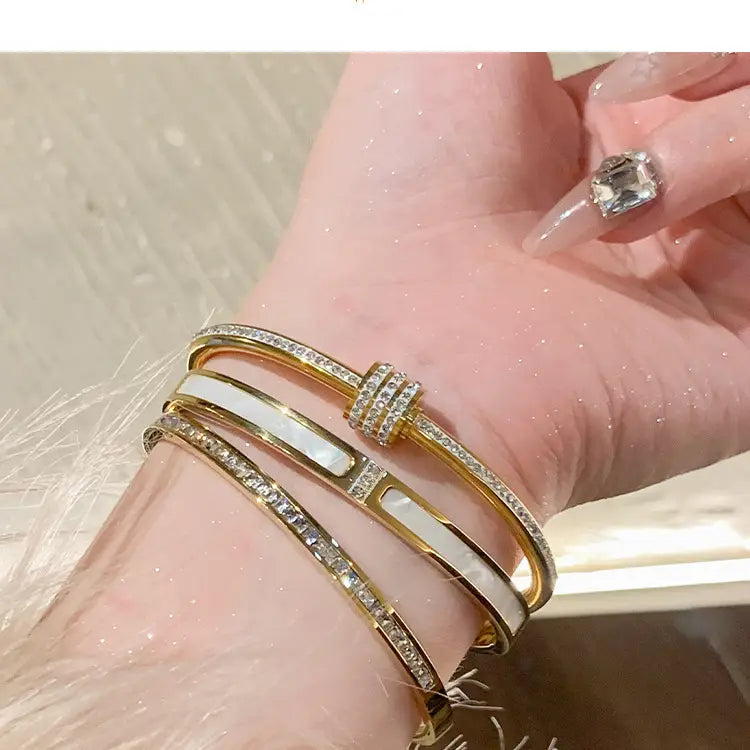 Gold Bangle Bracelets