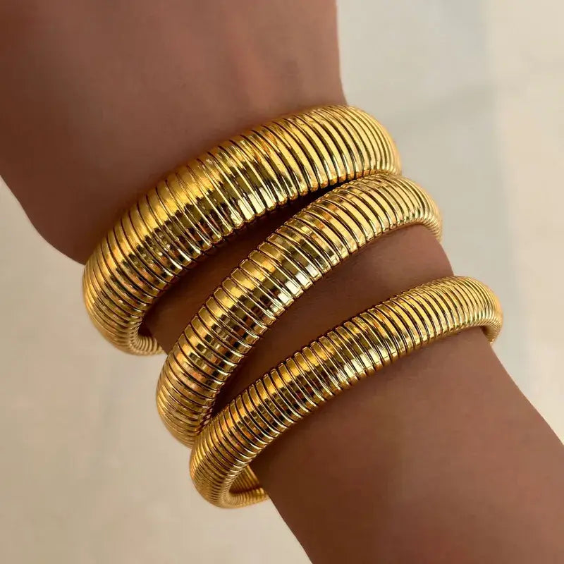 NEW 3 Goldie Stretch Bangle - Yayas Glam & Gift Shop