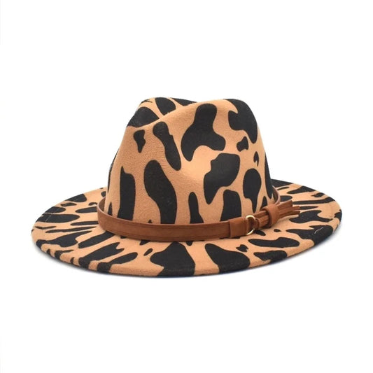 New Women's Cow Girl Fedora Hat - Yayas Glam & Gift Shop