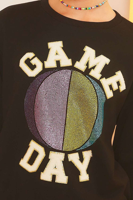 Bling Game Day Sweatshirt - Yayas Glam & Gift Shop