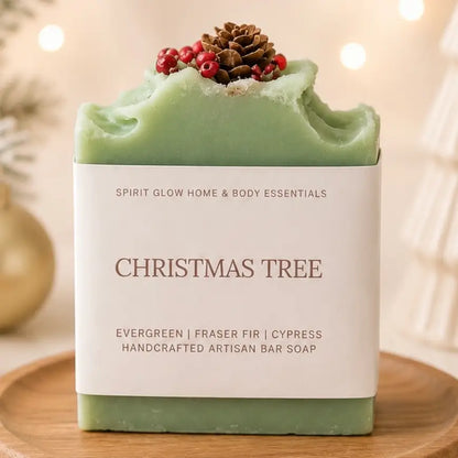 Christmas Tree Handmade Soap | Holiday Gift | Free Gift Wrap | McKinney TX