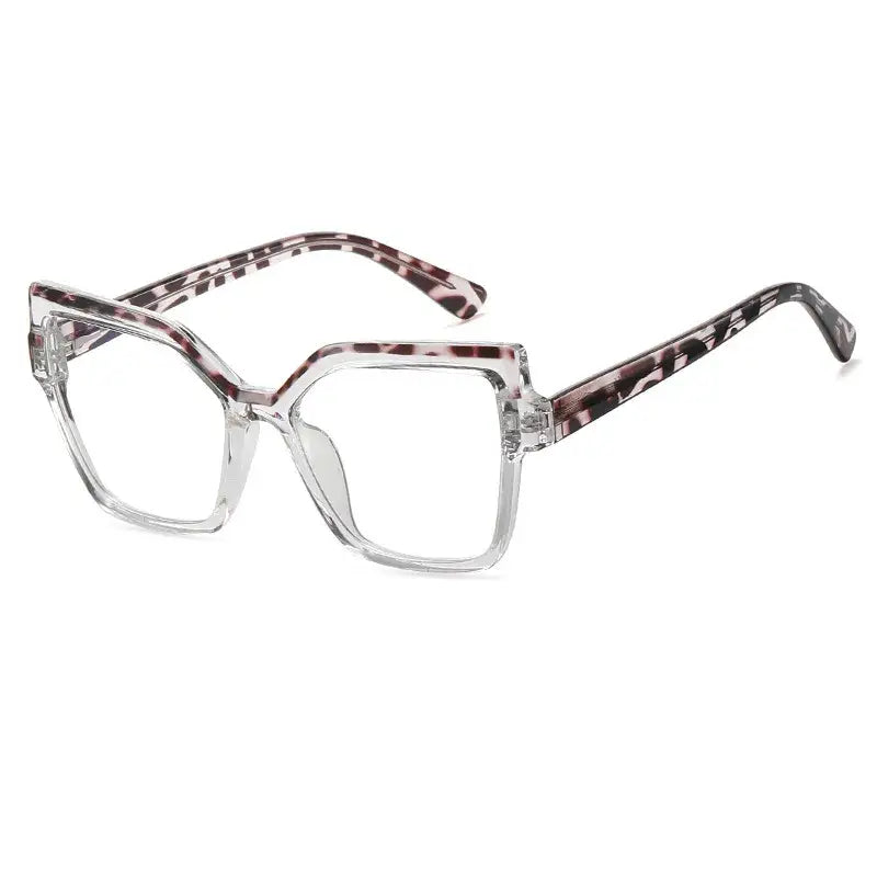 Clear Eyeglasses Leopard Frames