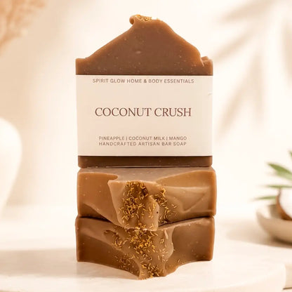 Coconut Crush Handmade Soap | Pineapple, Mango & Coconut Milk | McKinney TX