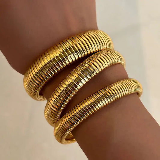 NEW 3 Goldie Stretch Bangle - Yayas Glam & Gift Shop