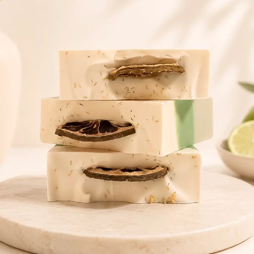 Key Lime Handmade Soap | Lime, Vanilla & Sweet Meringue | McKinney TX