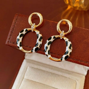 Stylish Round Circle Earrings for Elegant Commute & Everyday Glam