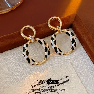 Stylish Round Circle Earrings for Elegant Commute & Everyday Glam