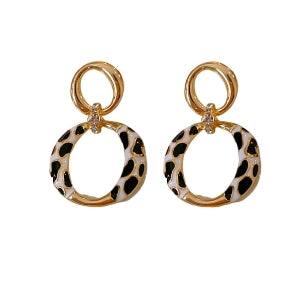 Stylish Round Circle Earrings for Elegant Commute & Everyday Glam