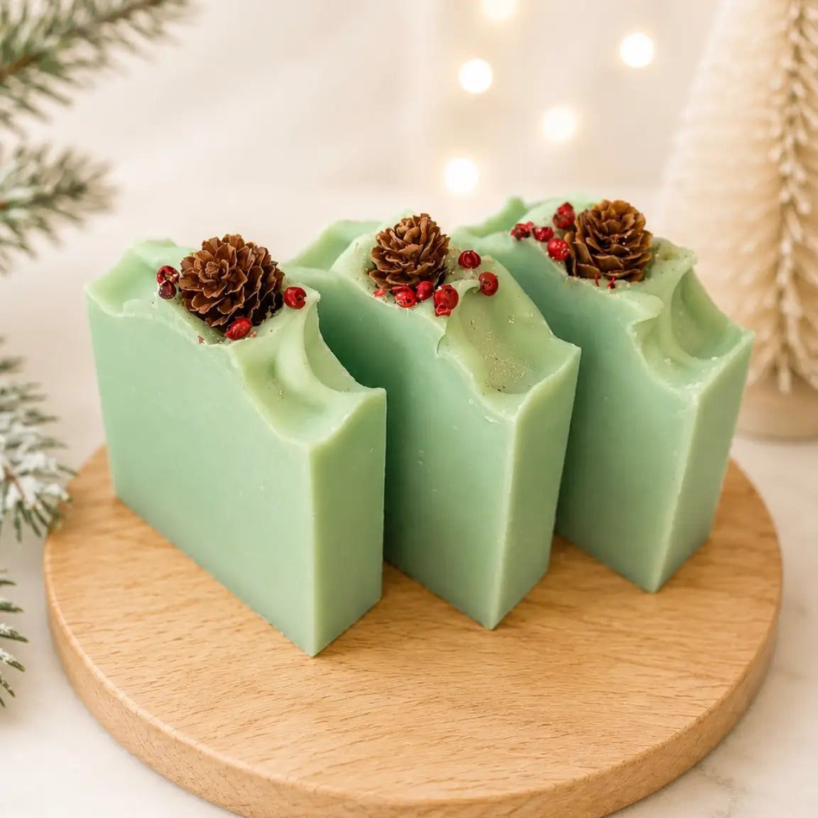 Christmas Tree Handmade Soap | Holiday Gift | Free Gift Wrap | McKinney TX