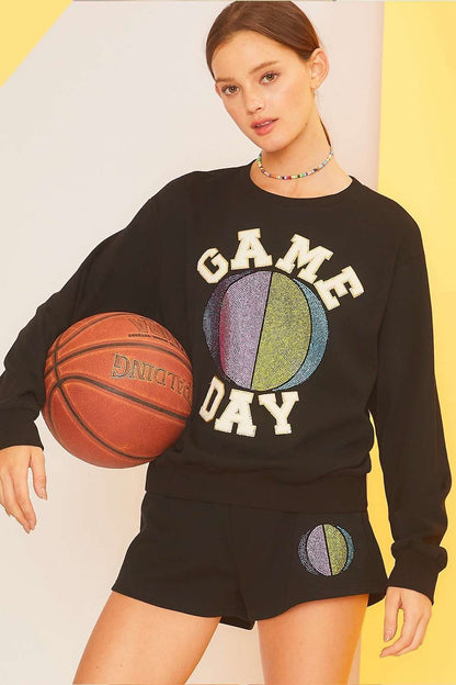 Bling Game Day Sweatshirt - Yayas Glam & Gift Shop