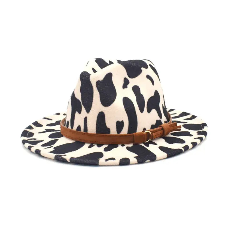 New Women's Cow Girl Fedora Hat