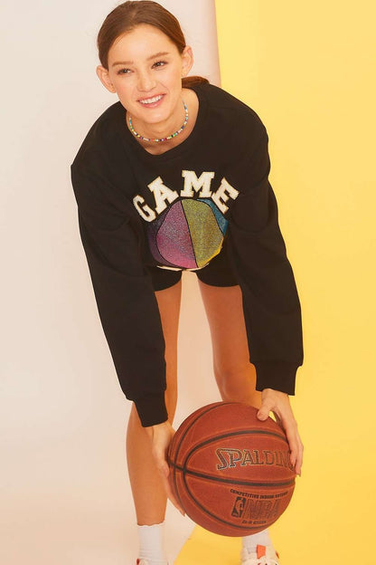 Bling Game Day Sweatshirt - Yayas Glam & Gift Shop