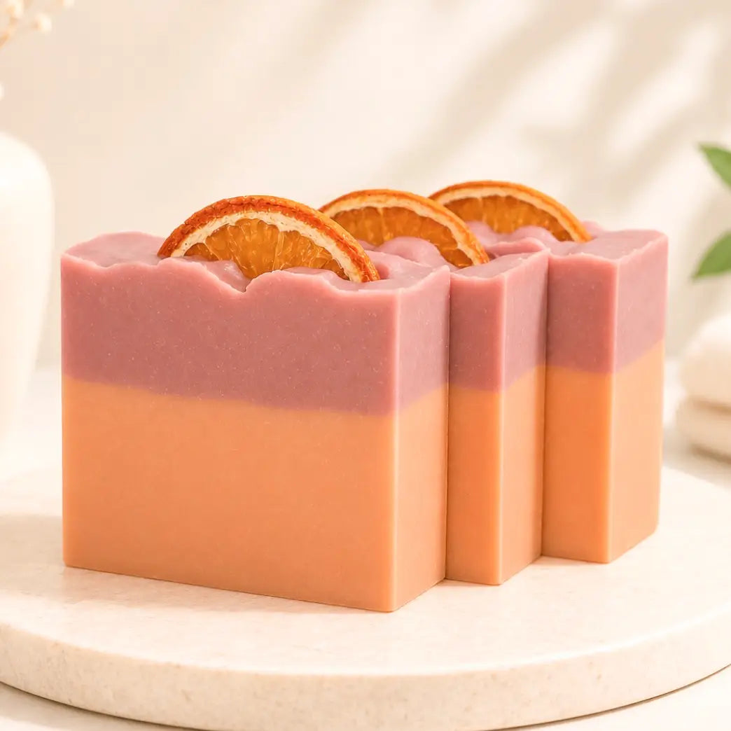 Best Smelling Mimosa Handmade Soap | Lily, Pineapple & Rose | McKinney TX