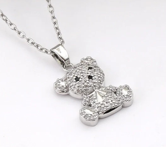 Little Bear Pendant Necklace - Yayas Glam & Gift Shop