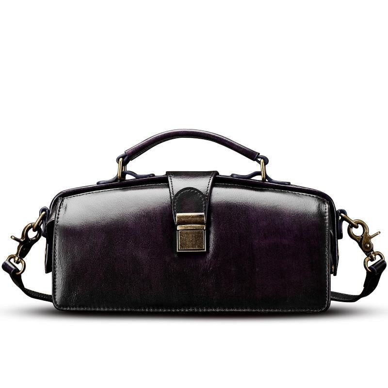 Classy Leather Doctor Bag Yayas Luxe Handbags