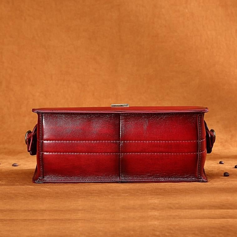 Classy Leather Doctor Bag - Yaya's Luxe Handbags -