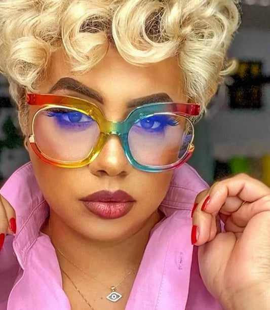 Designer Rainbow Frames - Yaya's Luxe Handbags - Glasses