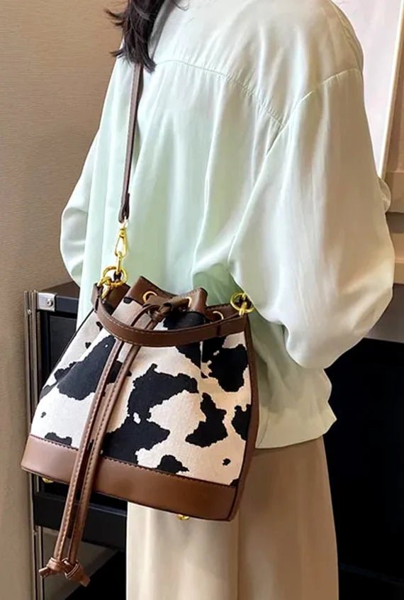 Rodeo Girl Western Small Bucket - Yayas Luxe Handbags -