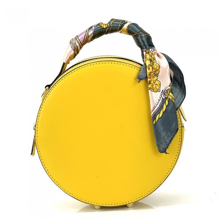 Small Leather Scarf Bag - Yaya's Luxe Handbags -