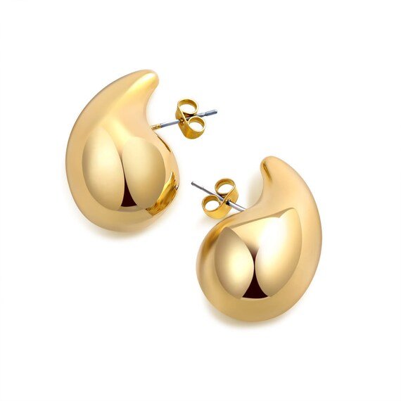 TearDrop Glam Earrings - Yayas Luxe Handbags -