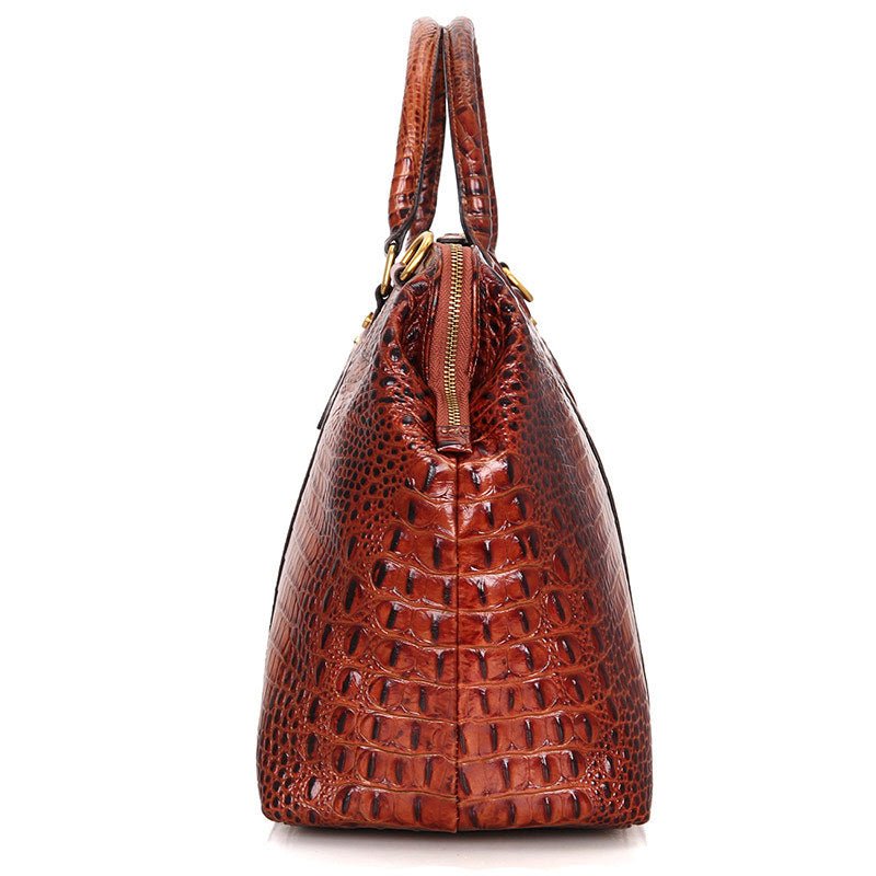 Ultimate Leather Weekender - Yaya's Luxe Handbags -