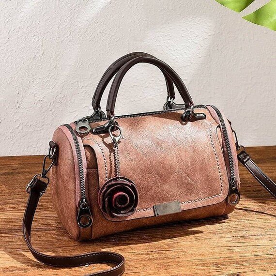 V Boston Bag - Yayas Luxe Handbags -